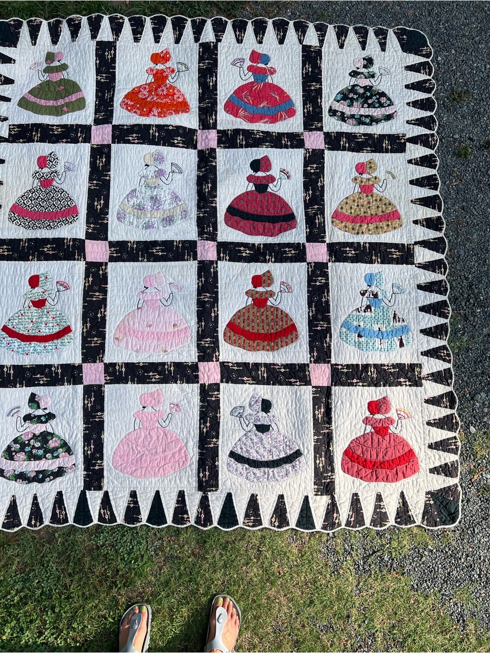 Southern Belle Handmade Vintage Quilt